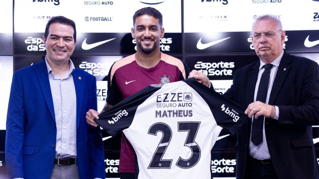 Apresentado por el Corinthians después de Reestreia, Matheus Pereira lembra aprendizado con CR7 en la Juventus y dá consejo a Bidon sobre Europa