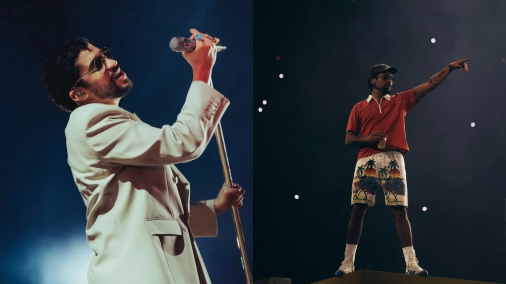 Bad Bunny homenajeó a Yeison Jiménez durante su segundo concierto en Medellín, en el estadio Atanasio Girardot