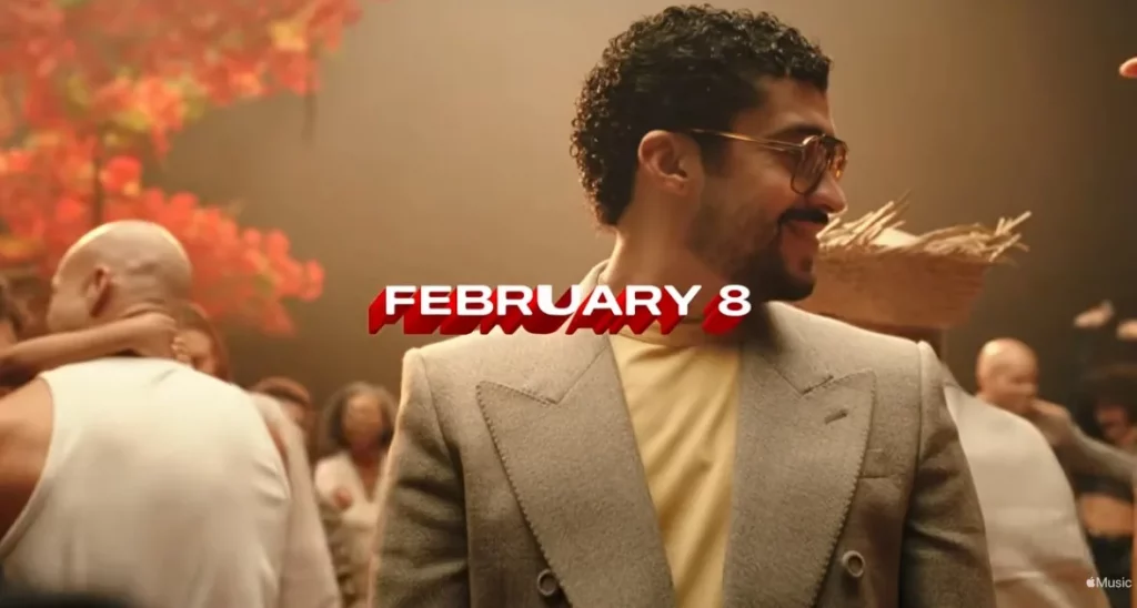 Bad Bunny y Apple lanzaron el tráiler del espectáculo de medio tiempo del Super Bowl LX