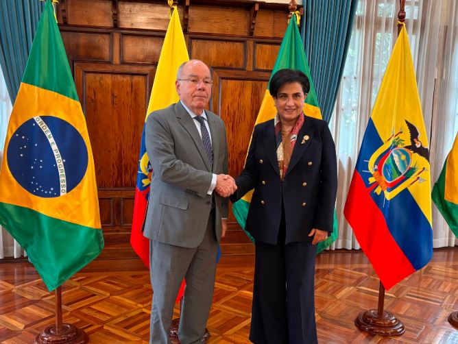 Brasil tendrá un agregado policial en Ecuador para reforzar la cooperación en seguridad Brasil tendrá un agregado policial en Ecuador para reforzar la cooperación en seguridad