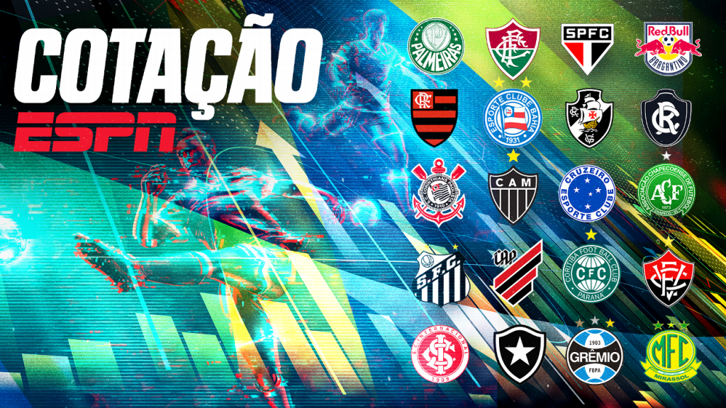 Brasileirão 2026: Cotação ESPN con Flamengo bi, Cruzeiro acima do Palmeiras y São Paulo lá embaixo Brasileirão 2026: Cotação ESPN con Flamengo bi, Cruzeiro acima do Palmeiras y São Paulo lá embaixo