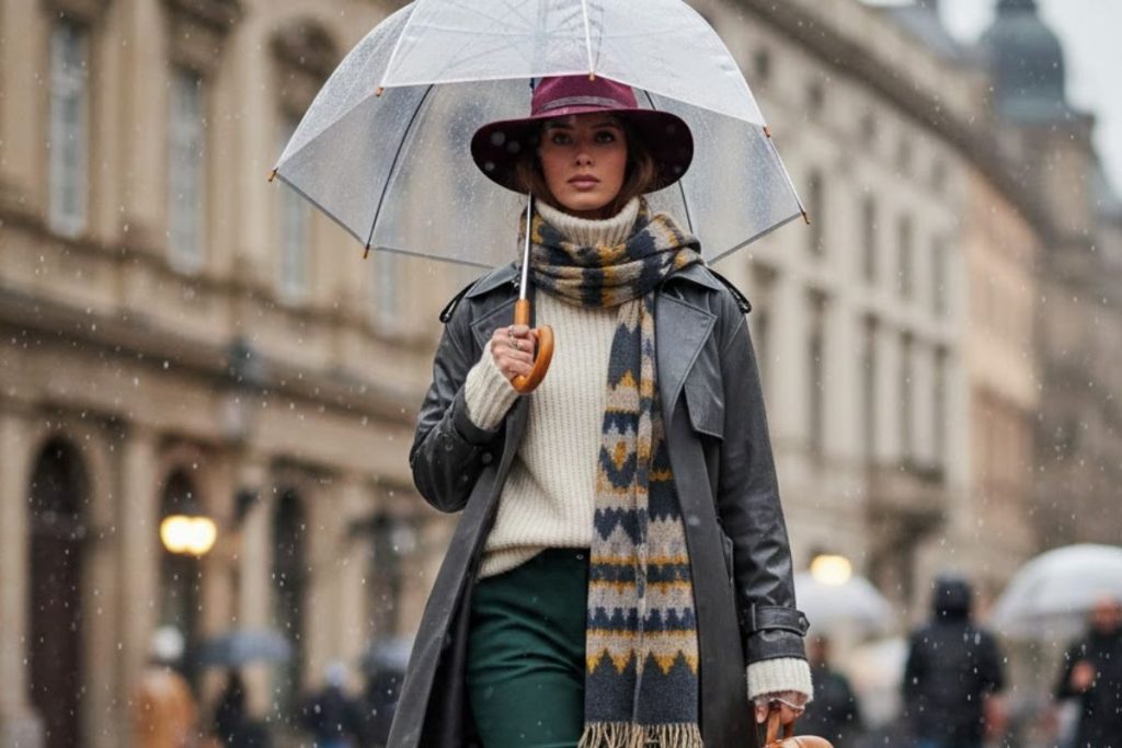 Bufandas y otras prendas que tienes en casa y que te salvan de la lluvia en Quito