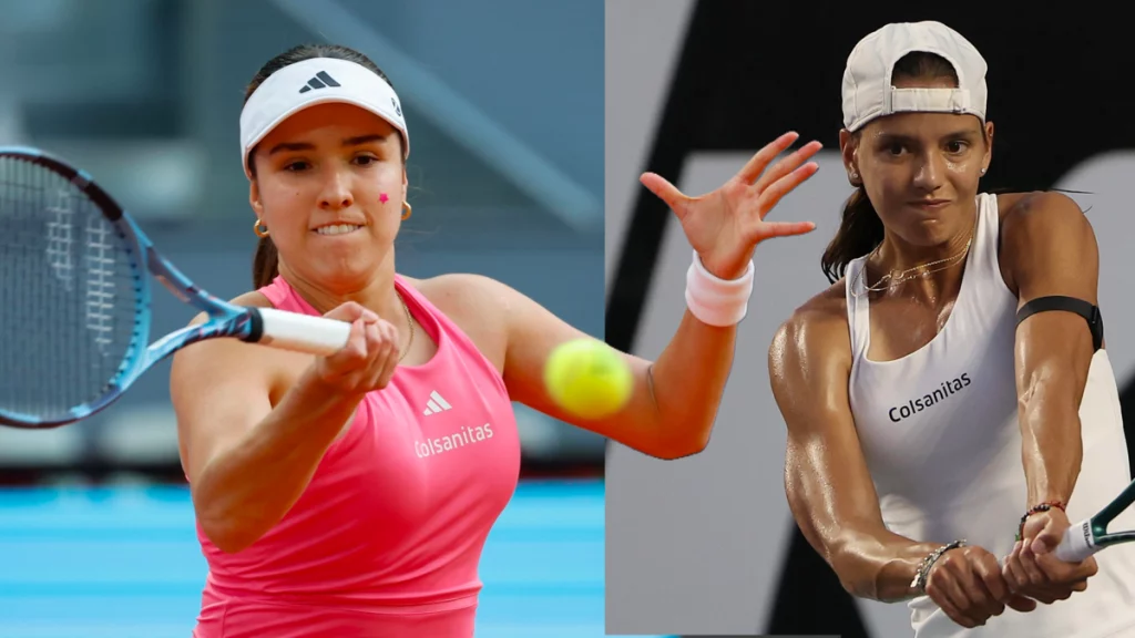 Camila Osorio y Emiliana Arango, debut y despedida en el Abierto de Australia