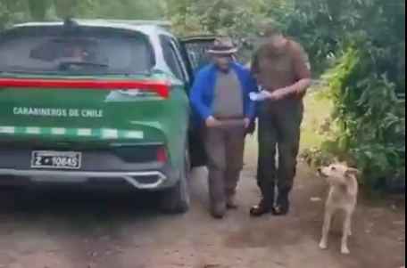 Carabineros apoyan a un adulto mayor en el sector rural de Nueva Imperial para acceder a atención médica Carabineros apoyan a un adulto mayor en el sector rural de Nueva Imperial para acceder a atención médica