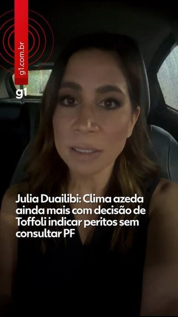 Clima azeda ainda mais com decisión de Toffoli indicar peritos sem consultar PF; la decisión es incomum