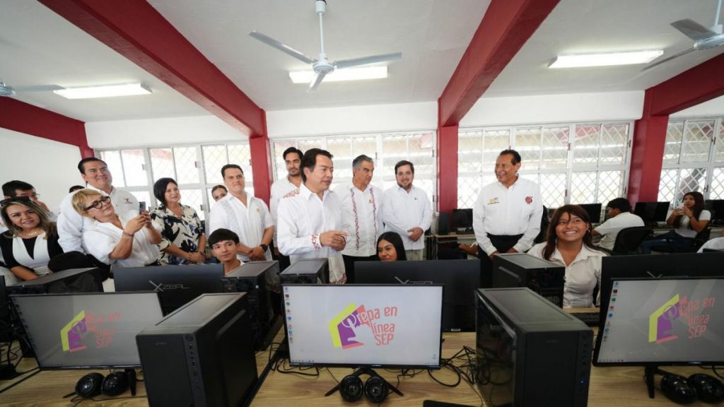 Con Prepa en Línea-SEP se amplía en 9 mil 600 lugares el acceso a la Educación Media Superior: Mario Delgado
