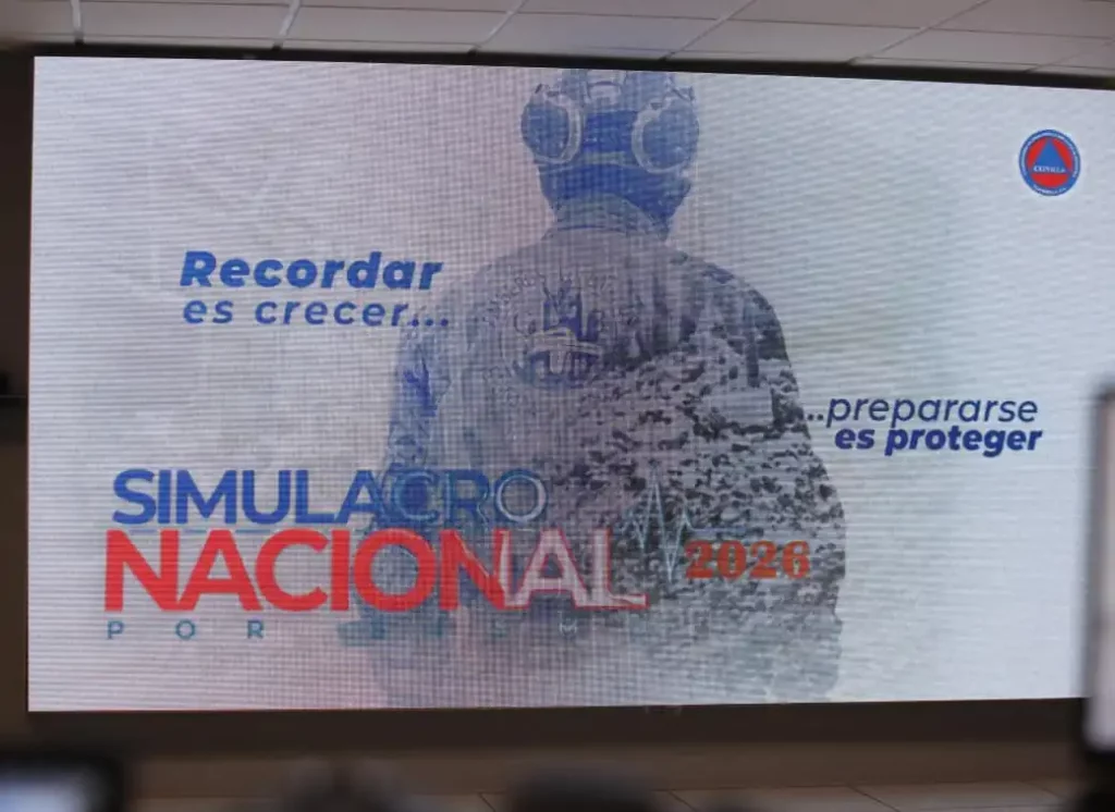 Conred reprograma simulacro de terremoto por repunte de sarampión y estado de sitio