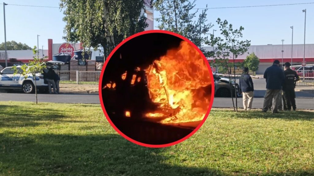 Disparos, una patrulla quemada y delincuentes prófugos: Lo que se sabe del intento de robo en el Easy Los Ángeles Disparos, una patrulla quemada y delincuentes prófugos: Lo que se sabe del intento de robo en el Easy Los Ángeles