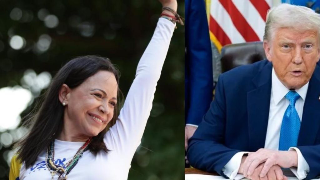 Donald Trump asegura que María Corina Machado le 'obsequió' su Premio Nobel de la Paz en encuentro en la Casa Blanca: 'Es una mujer extraordinaria'