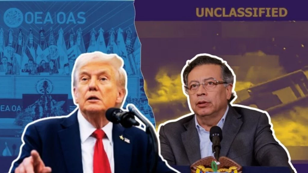 Donald Trump vuelve a arremeter contra el presidente Gustavo Petro y señaló que no desc