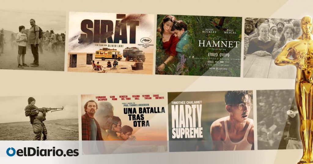 Dónde ver las películas nominadas a los Premios Oscar 2026 Dónde ver las películas nominadas a los Premios Oscar 2026