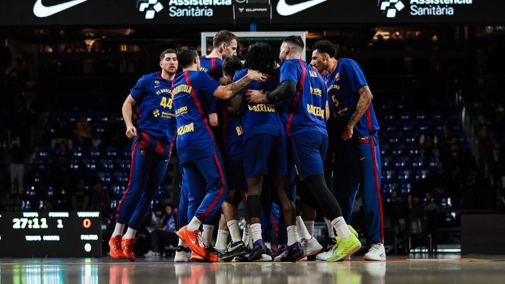 El 1x1 del Barça ante Dubai Basketball