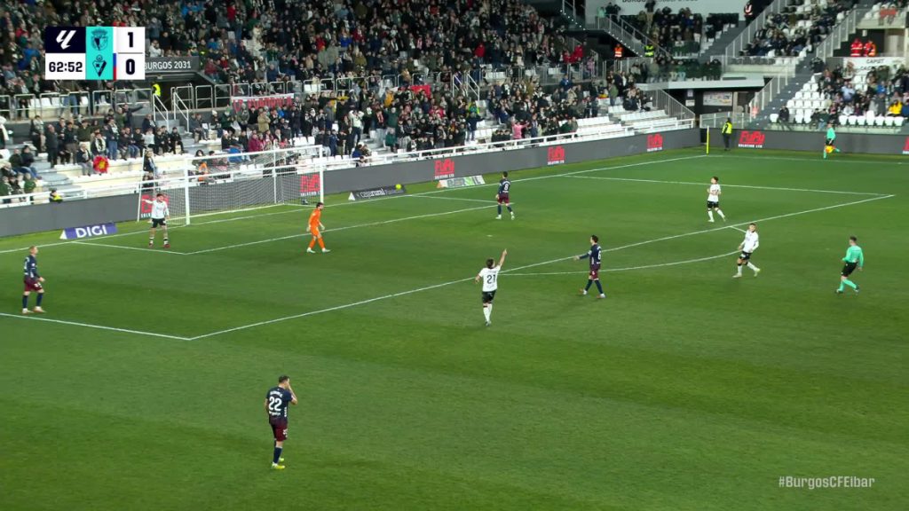 El Burgos gana en El Plantío 77 días después