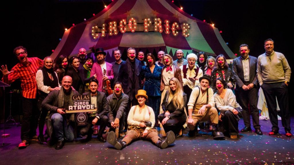 El Teatro Circo Price dedica su programación de la temporada 2026 al mundo de los payasos