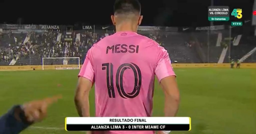 El argentino de Alianza Lima que tiene un tatuaje de Messi y se emocionó después de cambiar de camiseta: "Es mi ídolo"