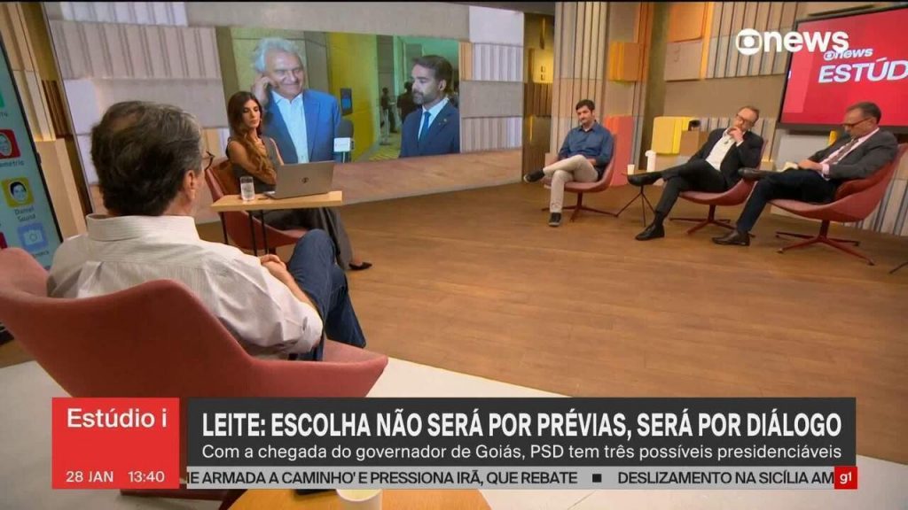 El trío de presidentes del PSD considera el escenario sin Tarcísio, prega diálogo interno y se coloca como opción de centro directo El trío de presidentes del PSD considera el escenario sin Tarcísio, prega diálogo interno y se coloca como opción de centro directo