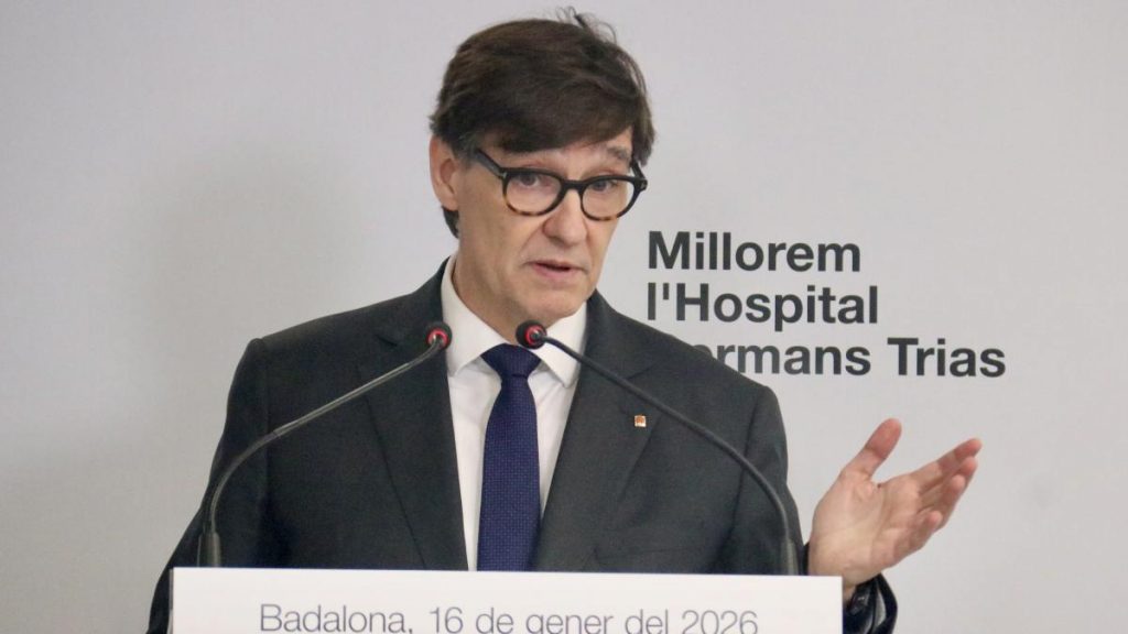 En directo | Rueda de prensa en el hospital de la Vall d'Hebron para informar del estado de salud de Salvador Illa