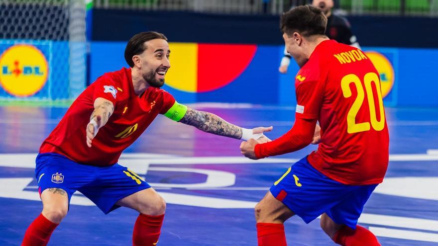 España domina, vence y ya está en cuartos de la Eurocopa España domina, vence y ya está en cuartos de la Eurocopa