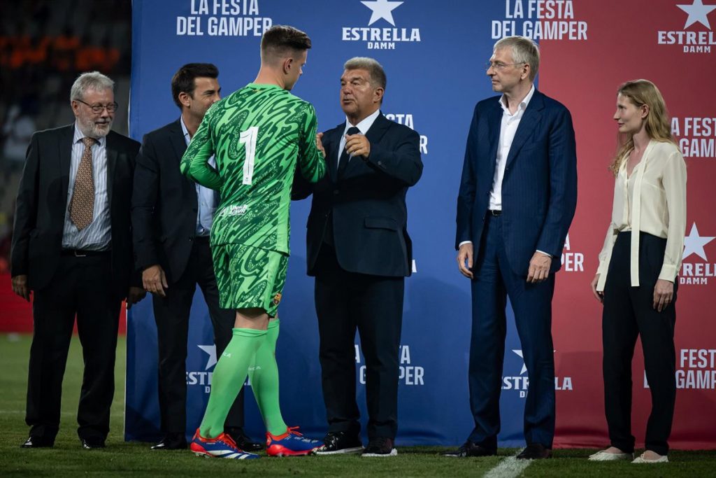 "Esperamos que lo de Ter Stegen sea un hasta luego"