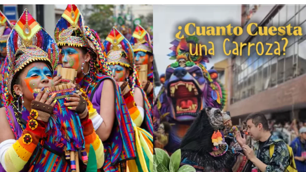 Estos son los impactantes precios de las carrozas del Carnaval de Negros y Blancos en Pasto: hasta 130 millones