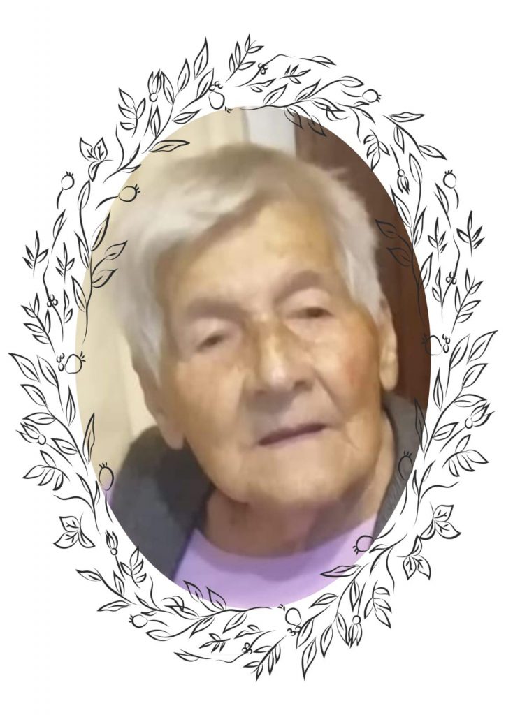 Falleció la Sra. María Pérez Altamirano