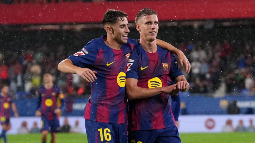 Flick junta a Olmo y Fermín en el mediocampo para abastecer a la delantera ante el Copenhague