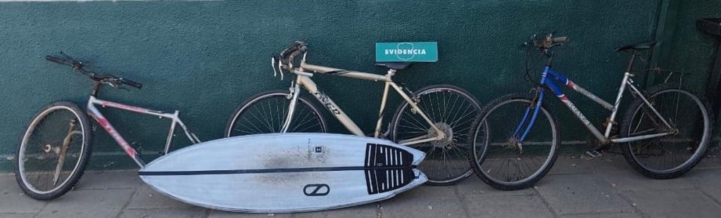 Fueron detenidas dos personas por delitos contra la propiedad en Pichilemu