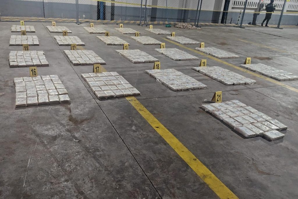 Guatemala incautó casi tres toneladas de cocaína en contenedores procedentes de Costa Rica