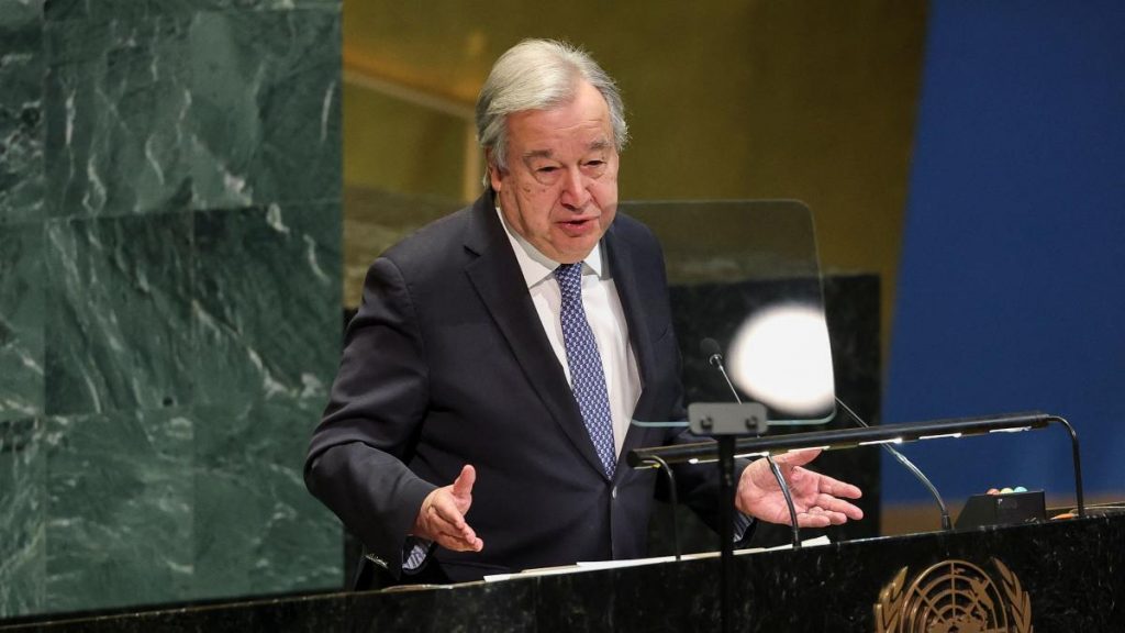 Guterres alerta del hundimiento de la ONU por el incumplimiento en los pagos de los estados Guterres alerta del hundimiento de la ONU por el incumplimiento en los pagos de los estados