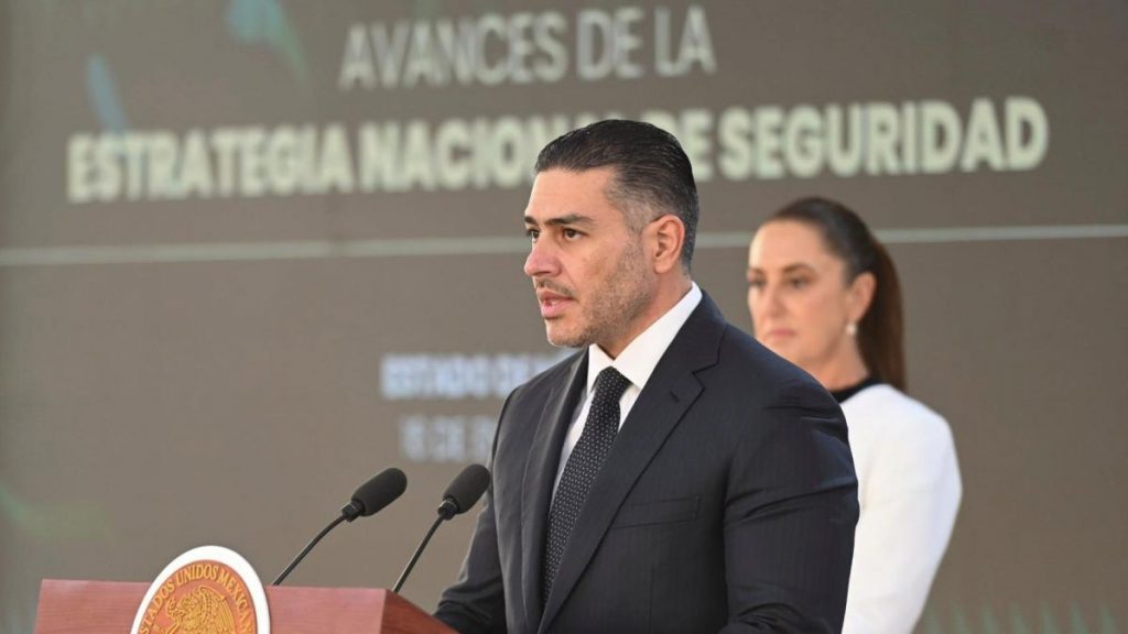 Homicidio doloso bajó 41% y extorsión disminuyó 16.7% en Puebla: García Harfuch Homicidio doloso bajó 41% y extorsión disminuyó 16.7% en Puebla: García Harfuch