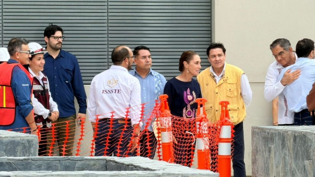 Hospital del ISSSTE de Tampico registra un avance del 84%: Claudia Sheinbaum
