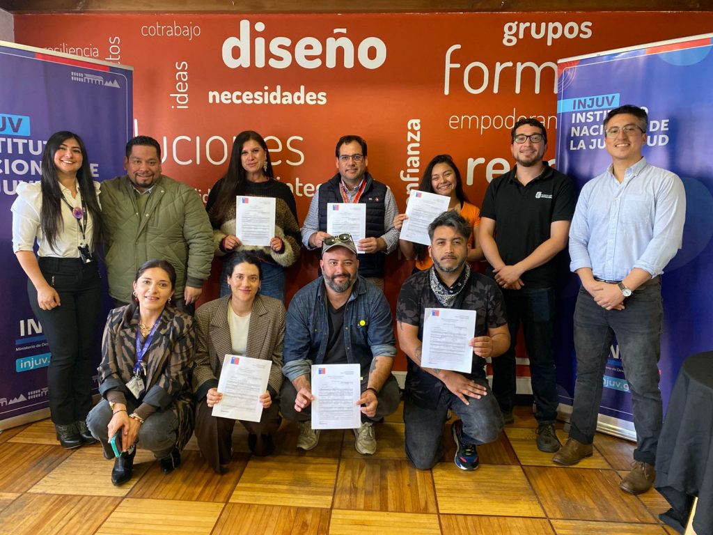 INJUV Los Lagos fortaleció red de beneficio para las juventudes