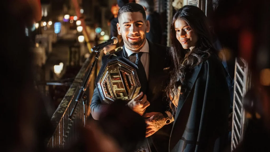 Ilia Topuria, citada para declarar por la denuncia de malos tratos de su exmujer Giorgina Uzcategui Ilia Topuria, citada para declarar por la denuncia de malos tratos de su exmujer Giorgina Uzcategui