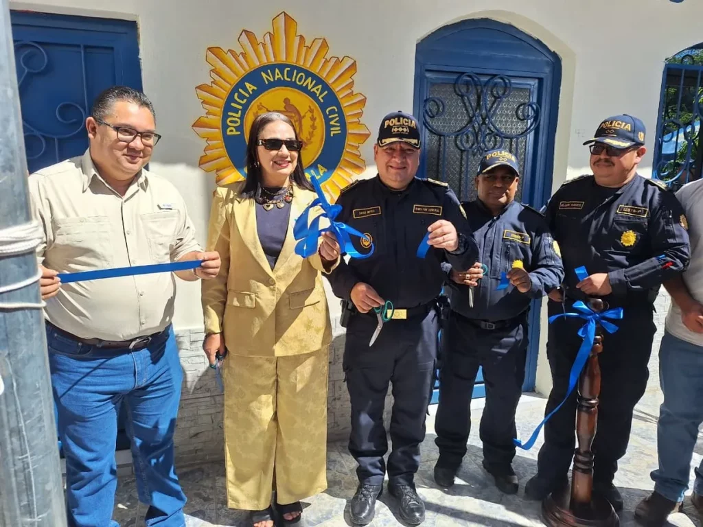 Inauguran subestación policial en El Azulco, Jalpatagua, Jutiapa