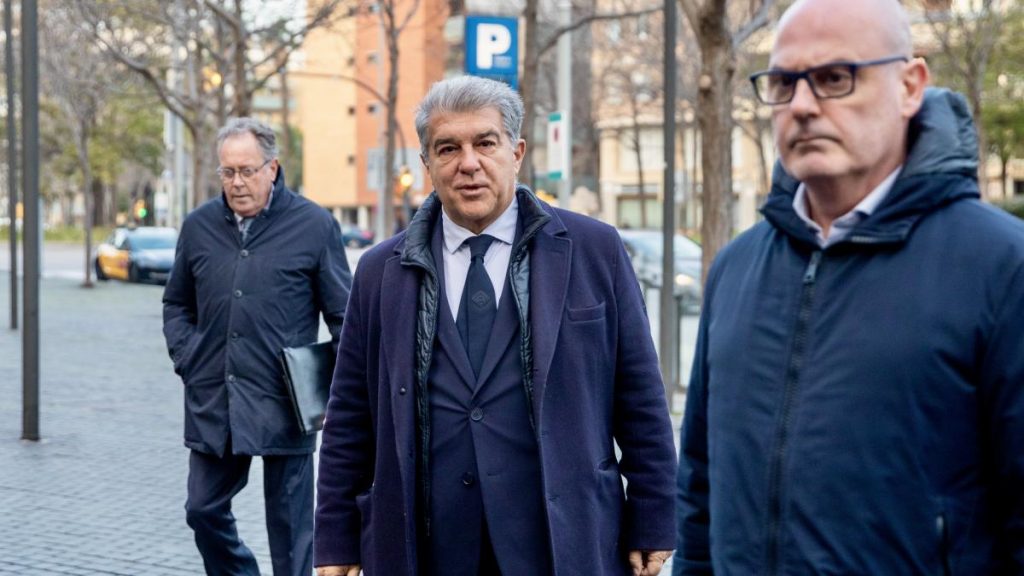 Joan Laporta se defiende de acusación en el caso Reus