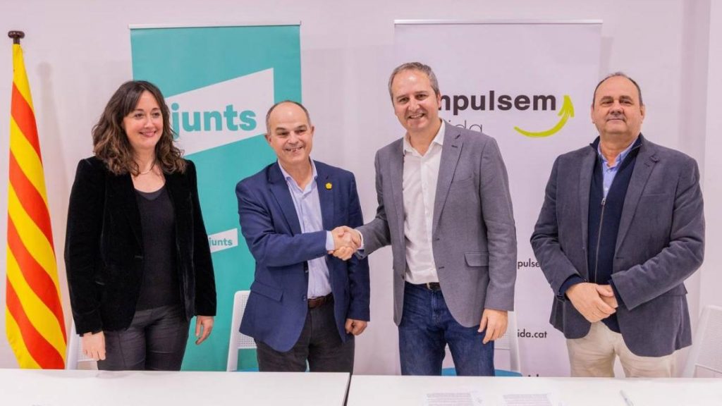 Junts revalida su acuerdo con Impulsem Lleida para las municipales del 2027