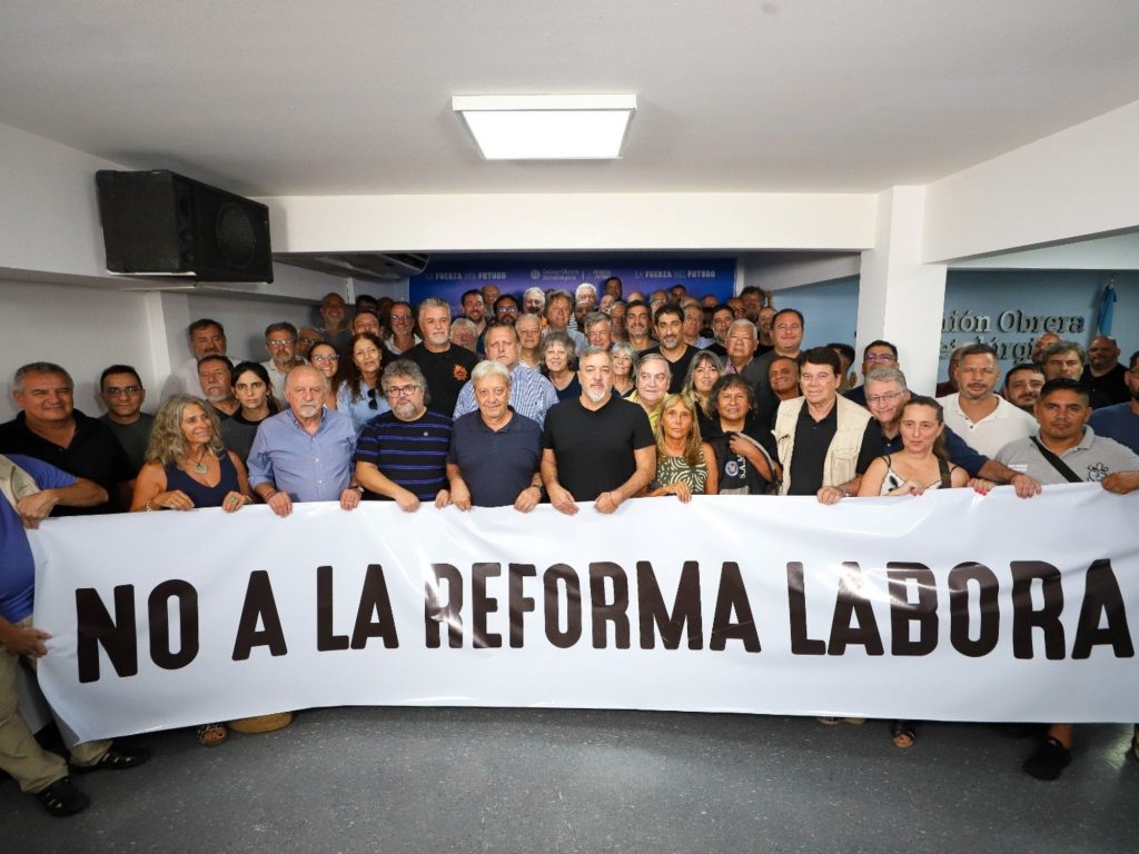 La UOM lanzó un frente sindical contra la reforma laboral y presiona a la CGT por la convocatoria a un paro general