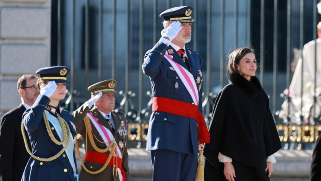 Leonor celebra la Pascua Militar antes de volver a la Academia del Aire