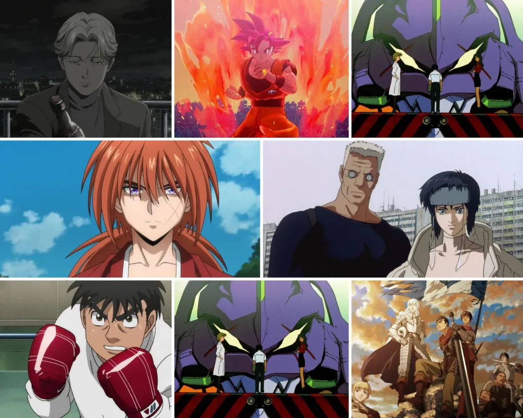 Los 12 animes que cambiaron la historia.