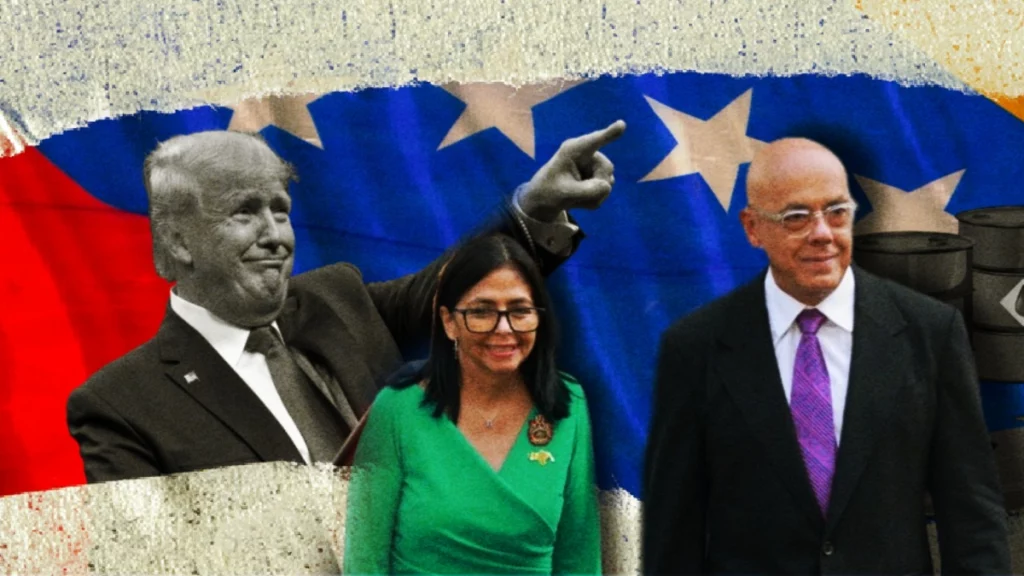 Los Rodríguez combinan pragmatismo y acuerdos con Washington, mientras surgen fricciones en el chavismo. Los Rodríguez combinan pragmatismo y acuerdos con Washington, mientras surgen fricciones en el chavismo.