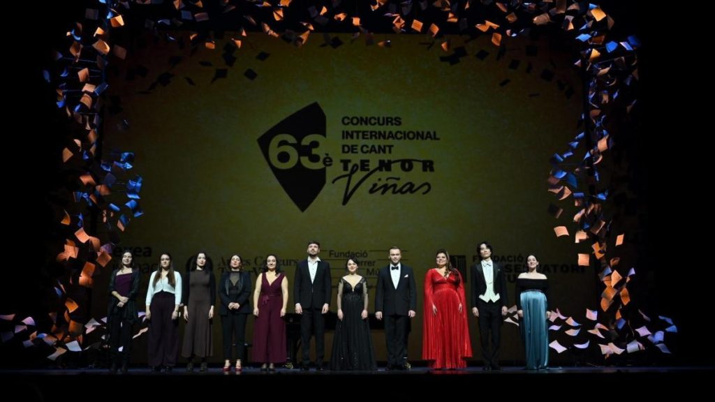 Los ganadores del Tenor Viñas protagonizan el concierto de clausura en el Gran Teatre del Liceu