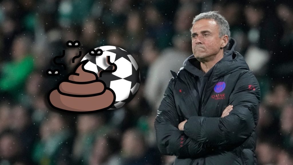 Luis Enrique no da crédito a lo que le pasó a su PSG: “Mierda de fútbol” Luis Enrique no da crédito a lo que le pasó a su PSG: "Mierda de fútbol"