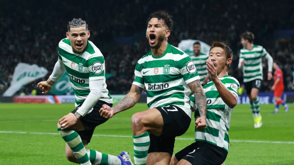 Luis Suárez está intratable en Europa: anotó un golazo con el Sporting de Portugal y extiende su racha goleadora