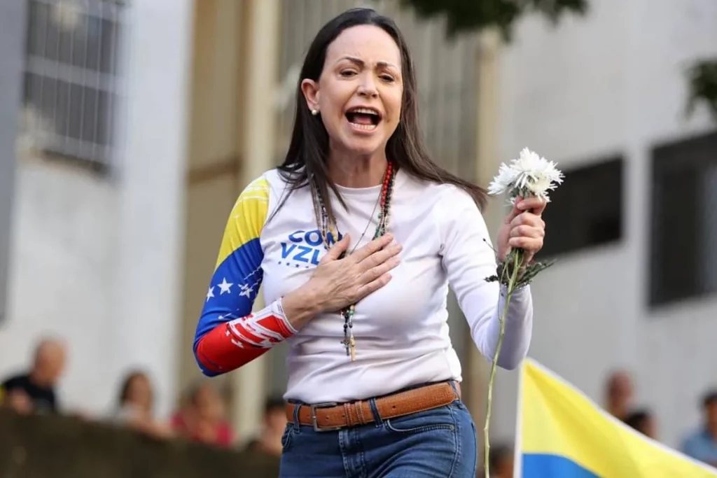 María Corina Machado: "Al régimen le están dando instrucciones para desmantelarse a sí mismo"