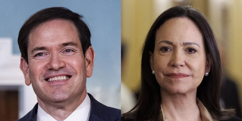 María Corina Machado reclama un cambio «real» en Venezuela y no «una transición a la rusa donde se quedan las mafias en el poder» María Corina Machado reclama un cambio «real» en Venezuela y no «una transición a la rusa donde se quedan las mafias en el poder»