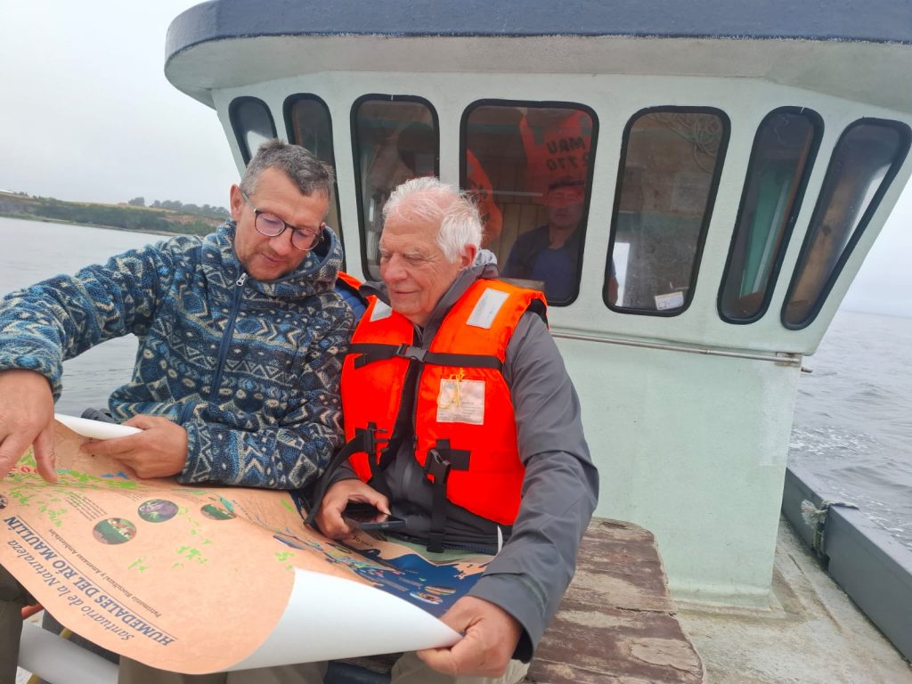 Maullín recibió a Josep Borrell Fontelles, ex Alto Representante de la UE