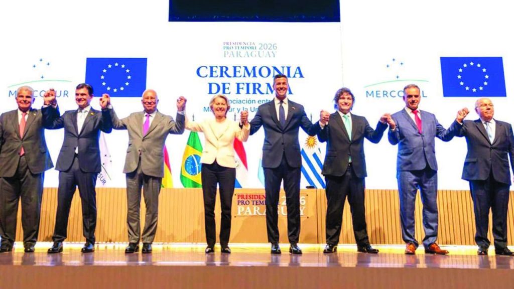 Mercosur y UE sellan acuerdo histórico con presencia de Paz