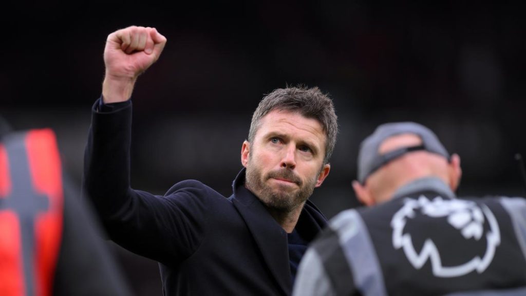 Michael Carrick, un sorbo de orgullo por el Manchester United