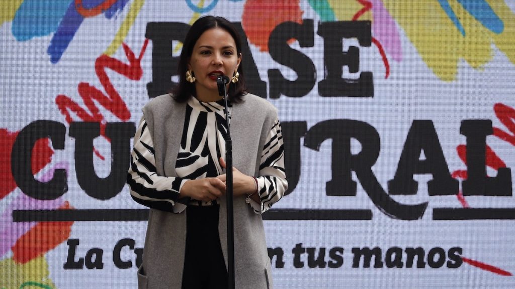 Ministra Arredondo por supuesto mal uso de recursos del Pase Cultural: “En ningún caso se debe avalar” Ministra Arredondo por supuesto mal uso de recursos del Pase Cultural: "En ningún caso se debe avalar"
