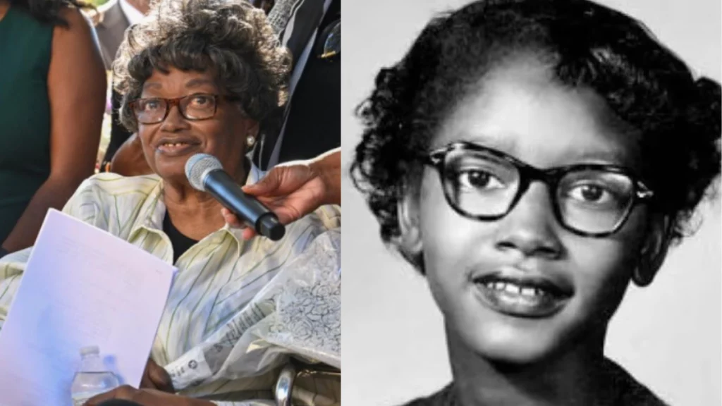 Muere Claudette Colvin a los 86 años, la mujer que se negoció a ceder su silla y fue símbolo de la comunidad afrodescendiente en Estados Unidos.